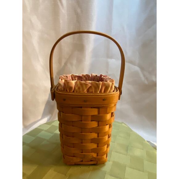 Longaberger Basket American Cancer Society 1998 Signed And Numbered Basket - Picture 7 of 16
